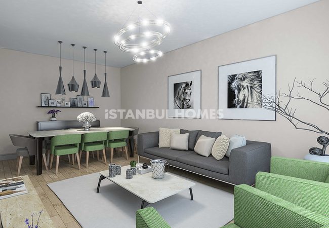 Wohnungen In Einem Gebäudekomplex Mit Einkaufszentrum 7