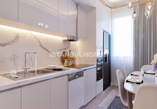 Spacious New Build Flats in a Secure Complex in Sultangazi 12