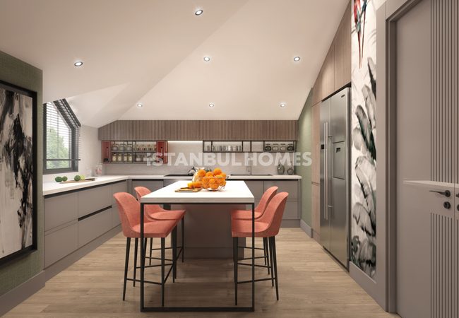 New Build Triplex Villas with Private Pool in Beylikduzu 18