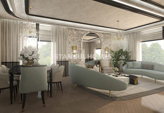 New Build Triplex Villas with Private Pool in Beylikduzu 27