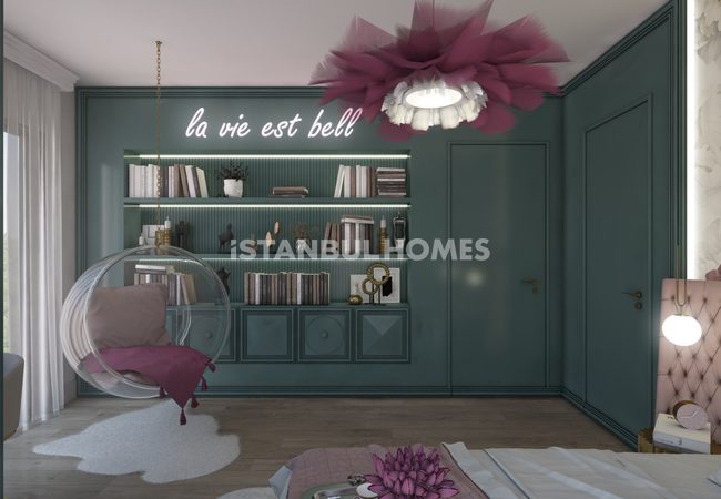 New Build Triplex Villas with Private Pool in Beylikduzu 29