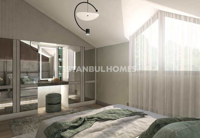 New Build Triplex Villas with Private Pool in Beylikduzu 31