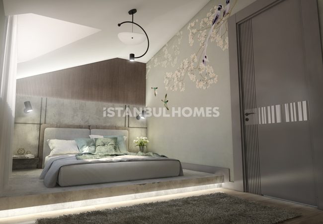 New Build Triplex Villas with Private Pool in Beylikduzu 37