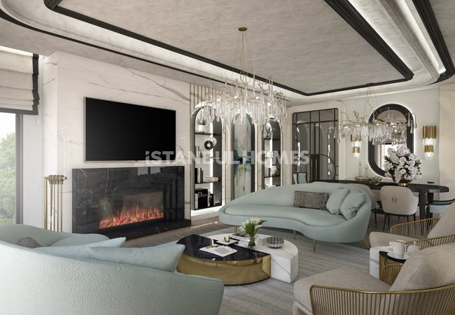 New Build Triplex Villas with Private Pool in Beylikduzu 11