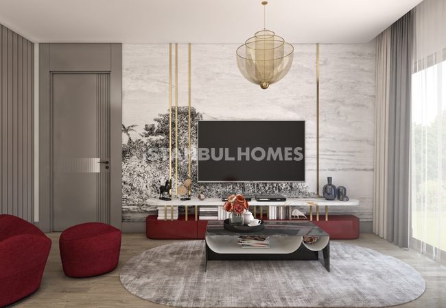 New Build Triplex Villas with Private Pool in Beylikduzu 47