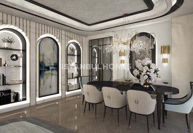 New Build Triplex Villas with Private Pool in Beylikduzu 12