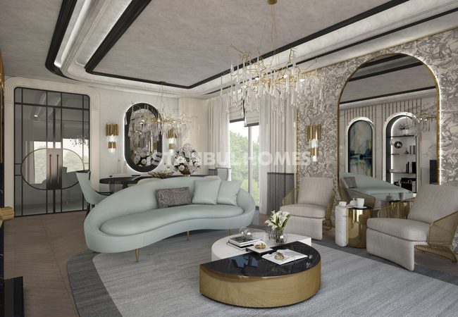 New Build Triplex Villas with Private Pool in Beylikduzu 13