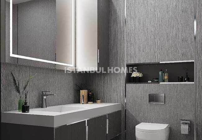 库库切克梅斯 (küçükçekmece)的现代设计别致公寓 11