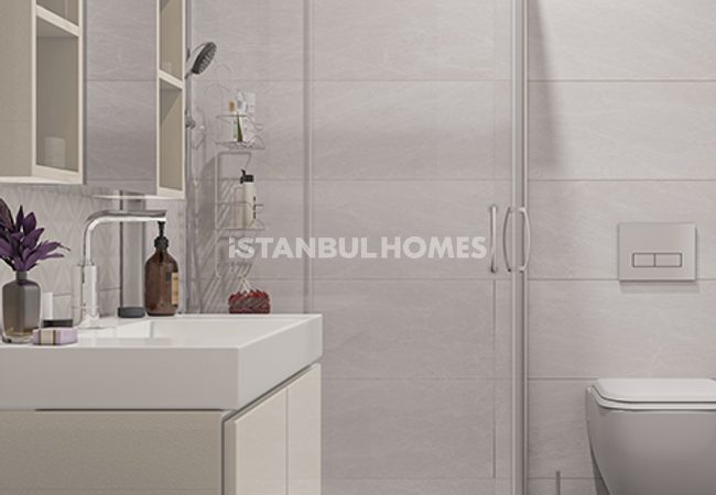 Spacious Apartments in a Secure Complex in Bahcelievler 6