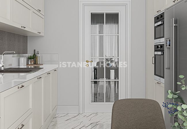 Spacious Apartments in a Secure Complex in Bahcelievler 7