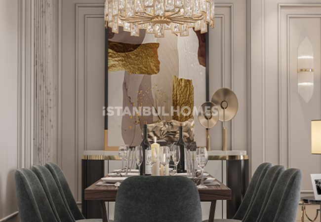 Spacious Apartments in a Secure Complex in Bahcelievler 4