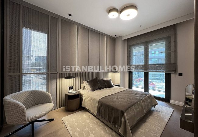 Элитные квартиры возле Vadi Istanbul в комплексе в Сарыере 11