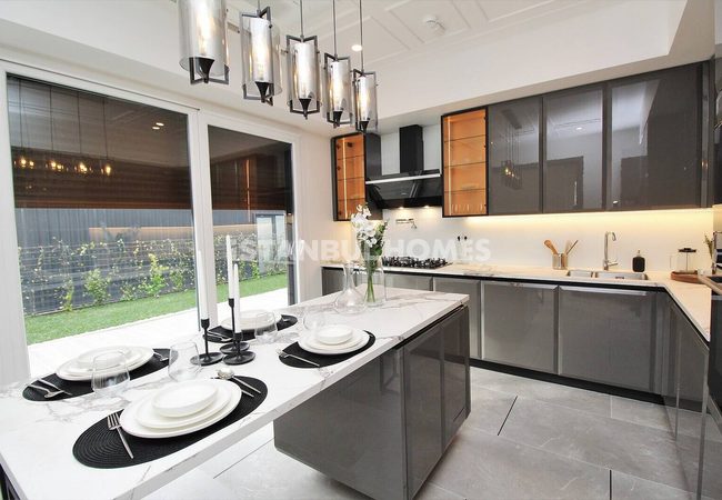 Villas with Garden and Terrace in Basaksehir Istanbul 17