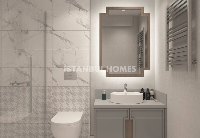 Investment Flats in Kagithane Near Levent Metro Station 17