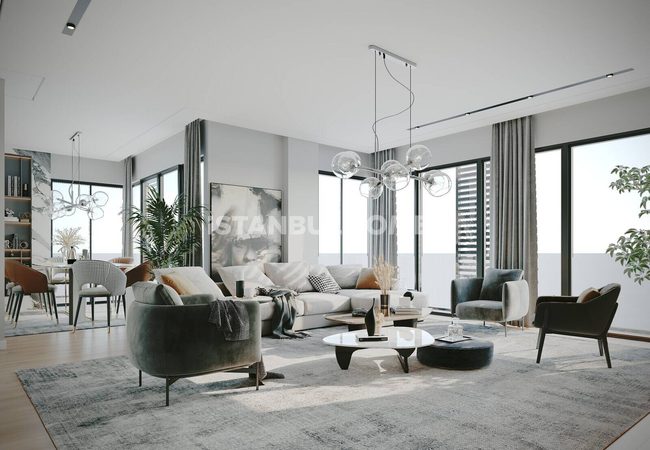 Modern Flats at Central Location in Istanbul Uskudar 8