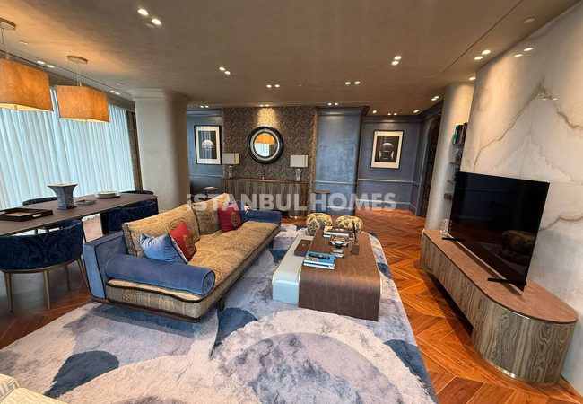 Flats in Luxury Project with Views on 3 Bridges in Istanbul Sariyer 10