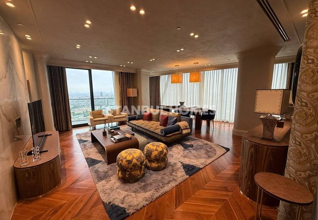 Flats in Luxury Project with Views on 3 Bridges in Istanbul Sariyer 11