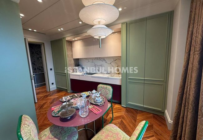 Flats in Luxury Project with Views on 3 Bridges in Istanbul Sariyer 19