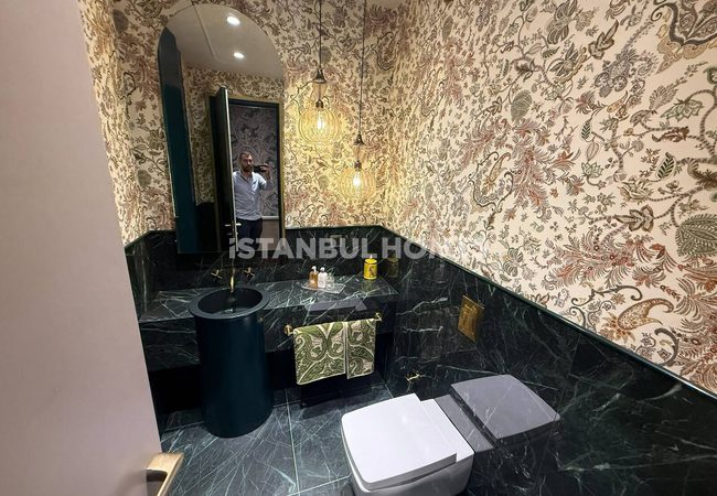 Flats in Luxury Project with Views on 3 Bridges in Istanbul Sariyer 24