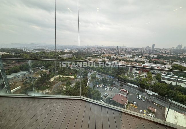 Flats in Luxury Project with Views on 3 Bridges in Istanbul Sariyer 25