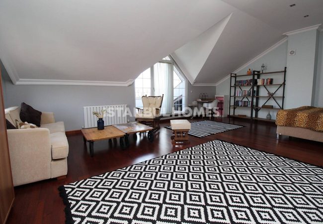 Villa Mit Waldblick In Einem Luxuskomplex In Zekeriyakoy, Istanbul 19
