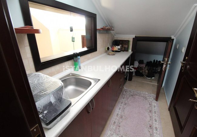 Villa Mit Waldblick In Einem Luxuskomplex In Zekeriyakoy, Istanbul 32