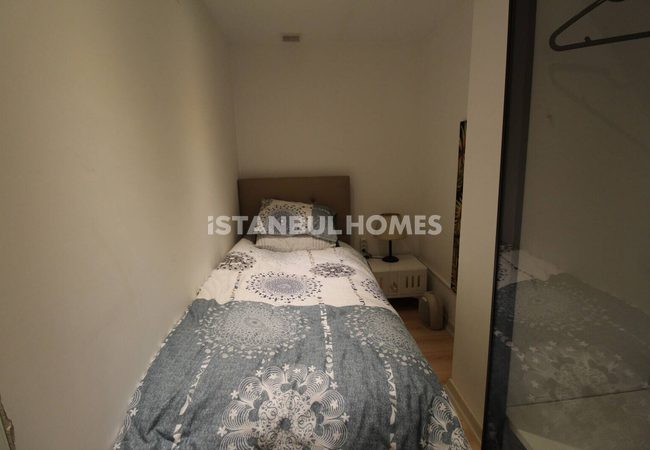 伊斯坦布尔西斯里 (sisli ) 安全建筑群中带家具的复式公寓 22
