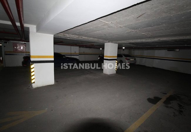 伊斯坦布尔西斯里 (sisli ) 安全建筑群中带家具的复式公寓 11