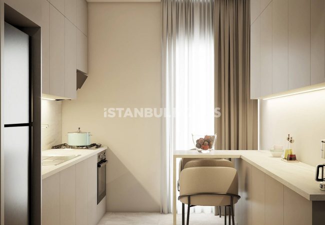 伊斯坦布尔卡迪科伊 (kadıköy)巴格达大道附近综合大楼内的公寓 12