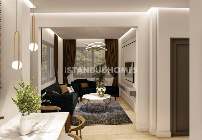 ساختمان مبله نزدیک دریا در بی اوغلو، استانبول 12