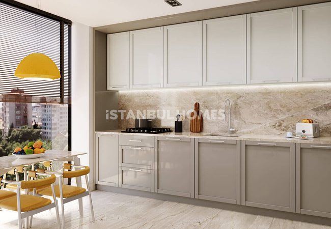 İstanbul Kadıköy'de Havuzlu Sitede Şehir Manzaralı Daireler 17