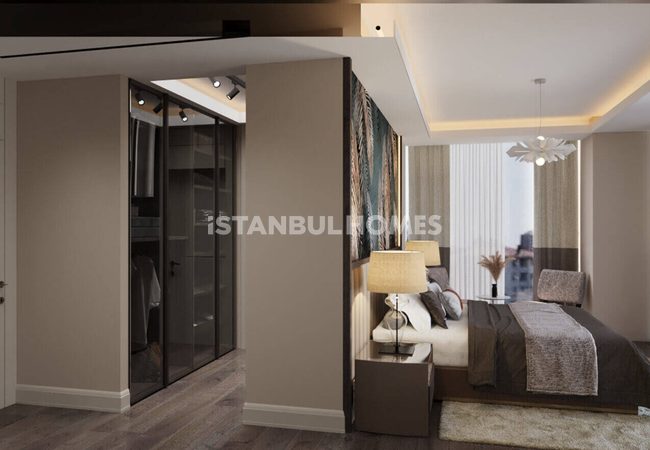 İstanbul Kadıköy'de Havuzlu Sitede Şehir Manzaralı Daireler 19