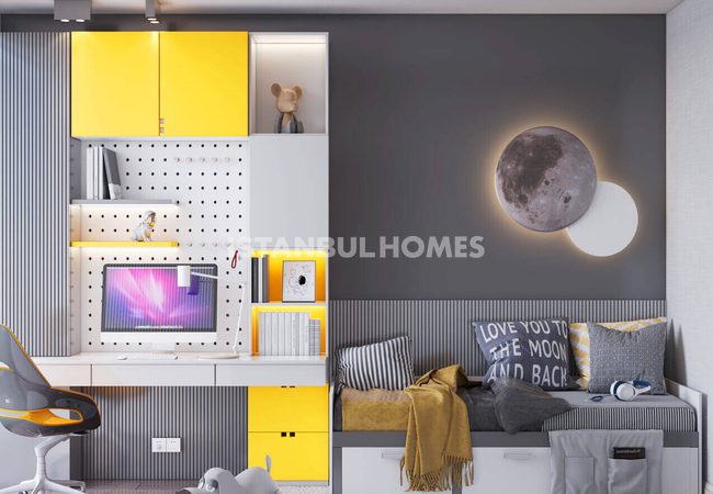 İstanbul Kadıköy'de Havuzlu Sitede Şehir Manzaralı Daireler 23