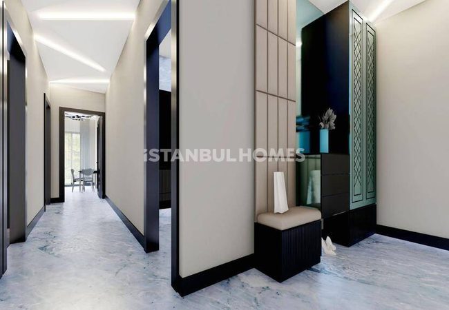 伊斯坦布尔 Arnavutkoy 带停车场的森林景观房产 15