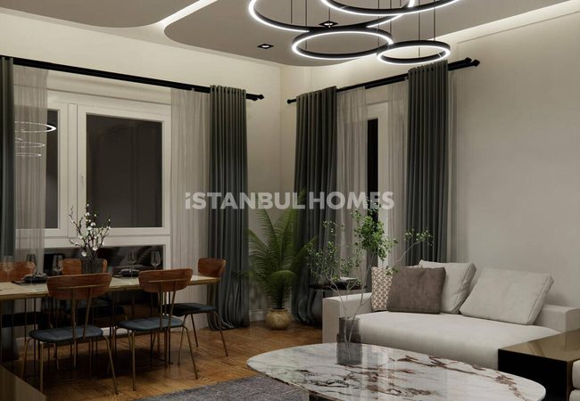 Eyüpsultan'da Avm'ye Yakın Şehir ve Doğa Manzaralı Daireler 13