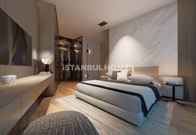 Elegante Wohnungen In Einem Projekt Mit Meerblick In Buyukcekmece 11