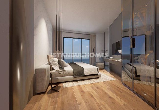 Elegante Wohnungen In Einem Projekt Mit Meerblick In Buyukcekmece 12