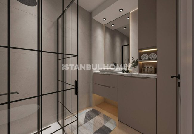 Üsküdar'da Zengin Olanaklara Sahip Sitede Daireler 12