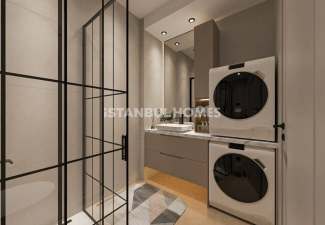 Üsküdar'da Zengin Olanaklara Sahip Sitede Daireler 13