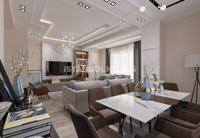 Üsküdar'da Zengin Olanaklara Sahip Sitede Daireler 9
