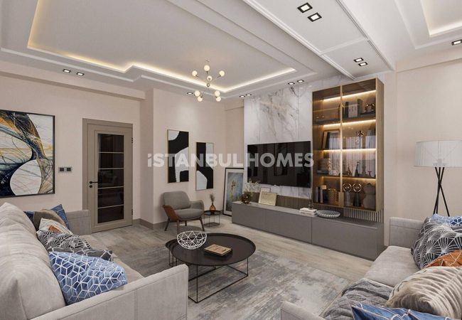 Üsküdar'da Zengin Olanaklara Sahip Sitede Daireler 7
