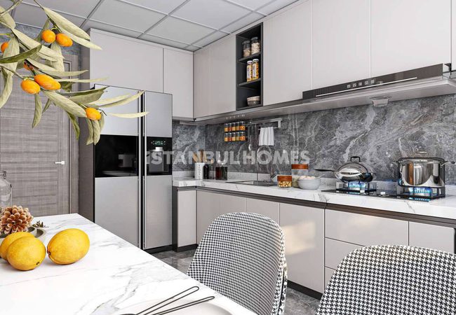 İstanbul'da Beylikdüzü Marina'ya Yakın Şık Daireler 10
