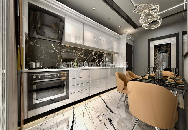 Flats with Smart Home System and Parking Lot in Eyüpsultan Istanbul 3
