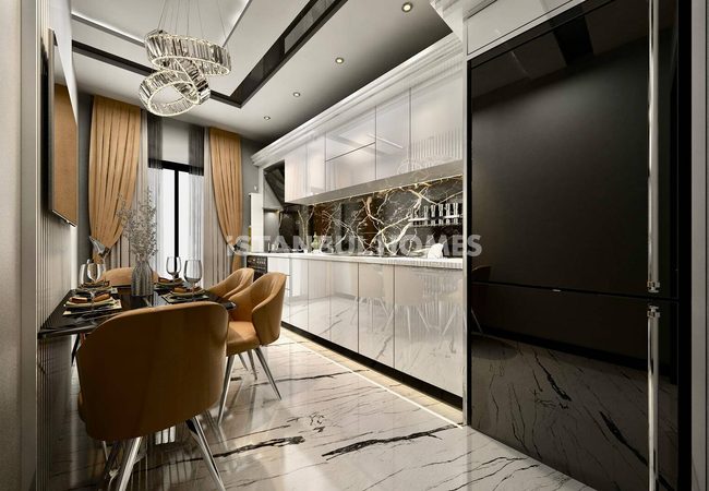 Flats with Smart Home System and Parking Lot in Eyüpsultan Istanbul 4