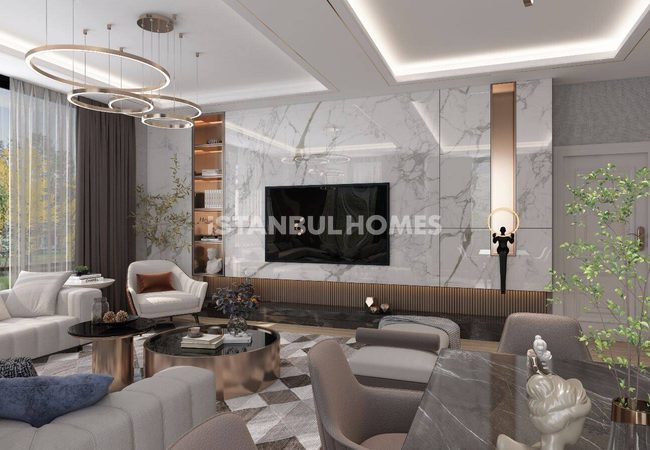 Luxurious Nature-view Houses with Pools in Beylikdüzü İstanbul 5