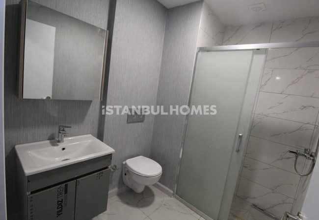 İstanbul Kağıthane'de Şehir Manzaralı 1+1 Şık Daire 13