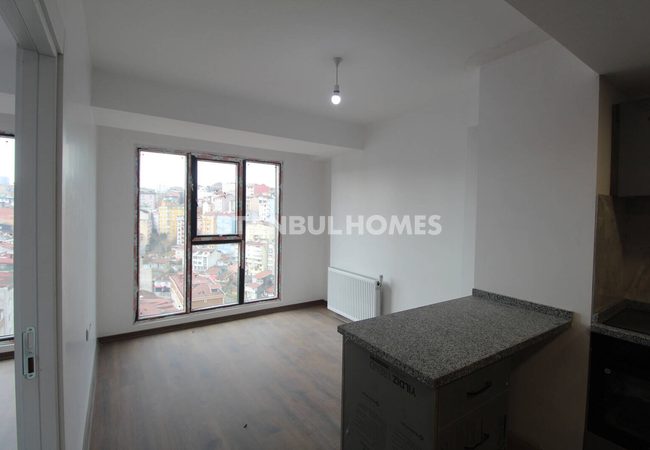 İstanbul Kağıthane'de Şehir Manzaralı 1+1 Şık Daire 9