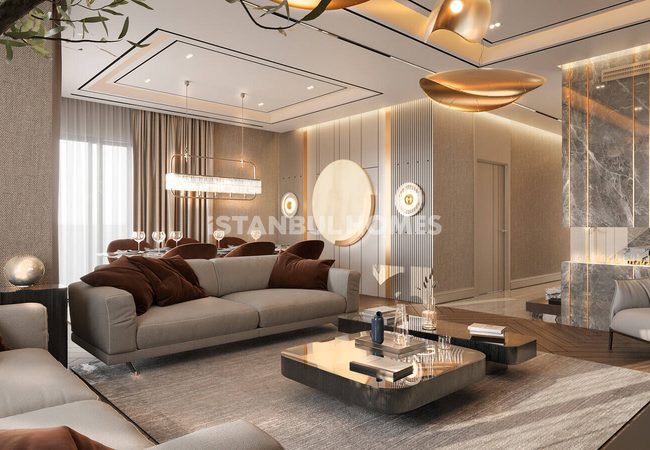 Başakşehir Bahçeşehir'de Müstakil İkiz Ev Projesi 8