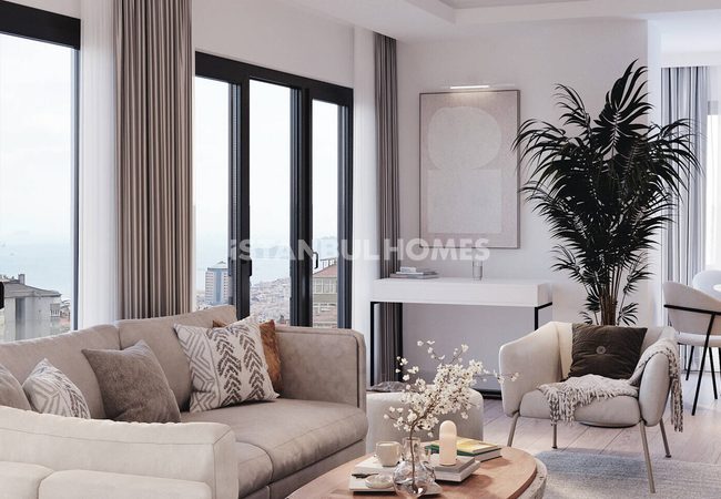 Spacious Design Apartments Near Amenities in Besiktas 7