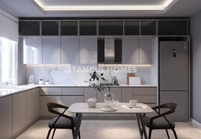 Spacious Design Apartments Near Amenities in Besiktas 9